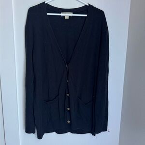 Michael Kors Black Cardigan Sweater
